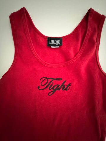 Red "Tight" Tank Top w/Autographed Pics
