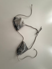 Silver Top & Heels from European Magazine Shoot