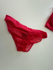 Hot Pink/Red 2-Piece Set From Instagram Photoshoot