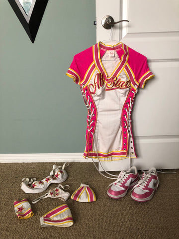 "Sporty Girl" Feature Dancing Costume w/Sneakers