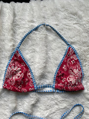 Red, white, & blue Trashy Lingerie bikini from JKP photoshoot/film